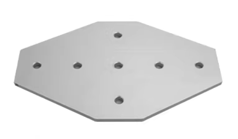 20-7孔十字型连接板